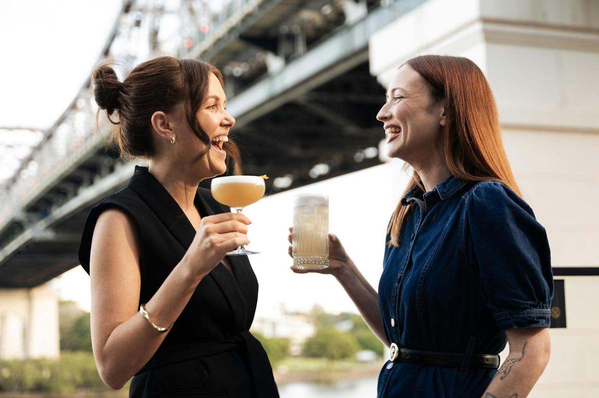Killer cocktails with sweeping city views