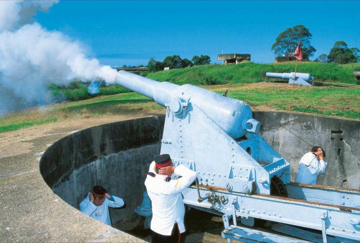 Re-enactment, Fort Lytton National Park