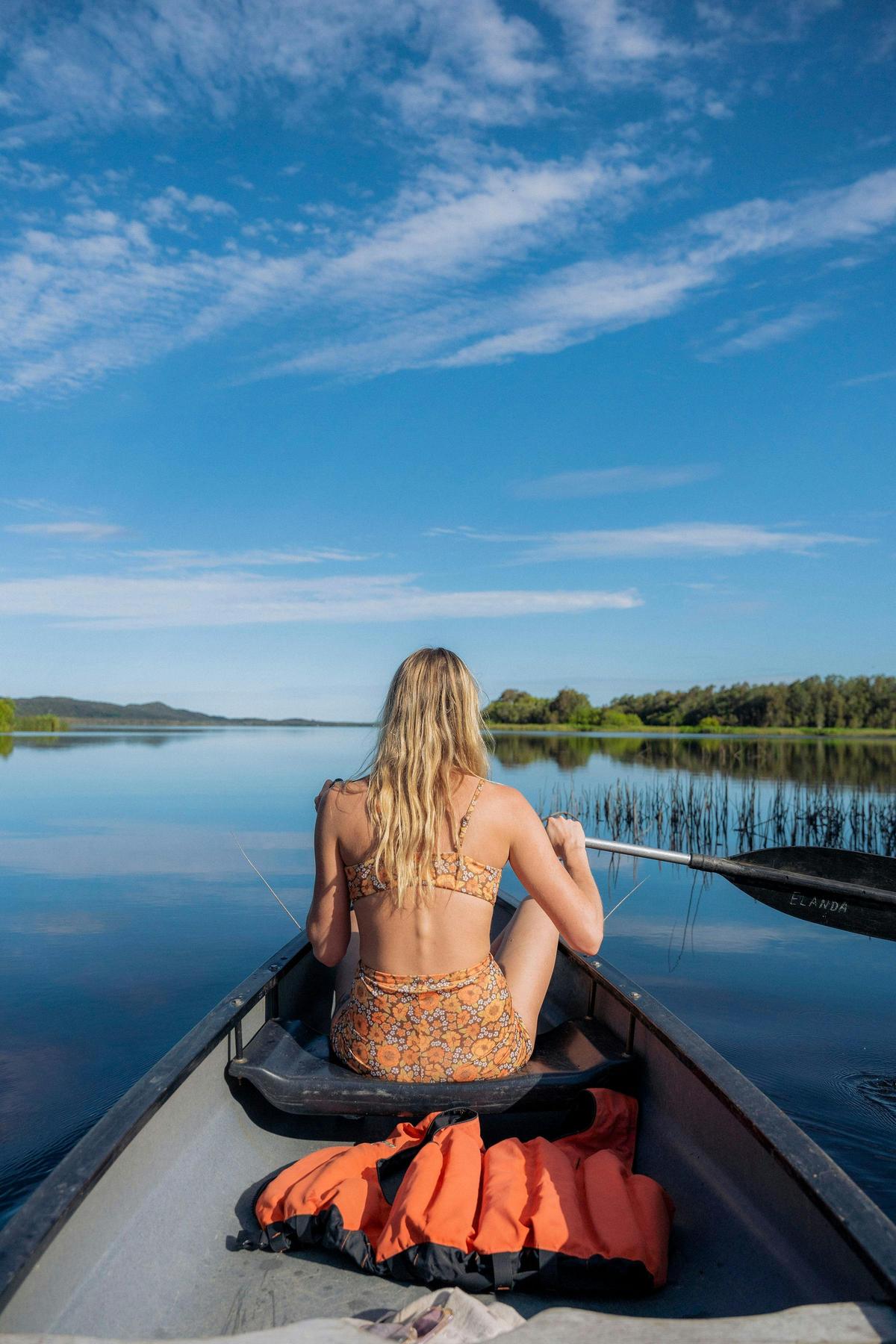 Canoeing in Australia's only Everglades