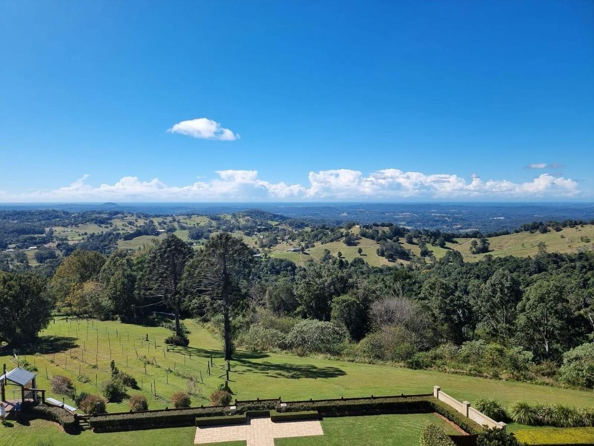 Coastal views from Flaxton Gardens