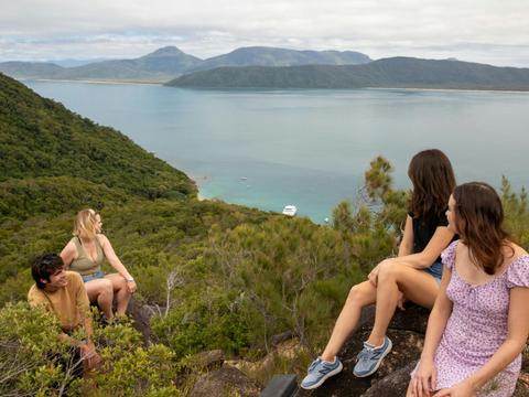 Fitzroy Island Including  Snorkel & Glass bottom Boat Tour