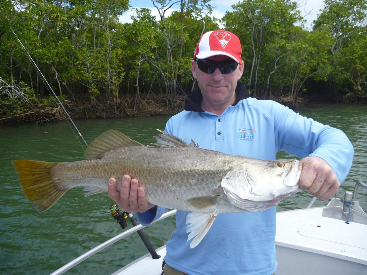 River fishing on the Mulgrave & Russell Rivers and Mutchero Inlet