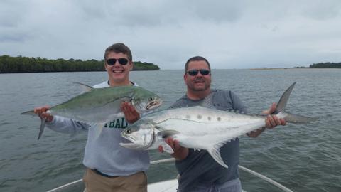 River fishing on the Mulgrave & Russell Rivers and Mutchero Inlet