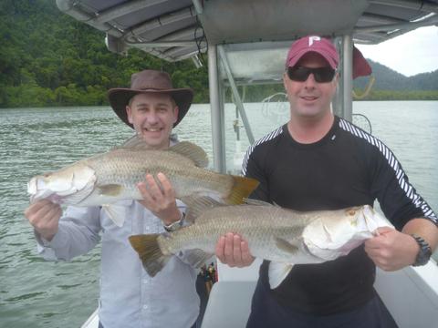 River fishing on the Mulgrave & Russell Rivers and Mutchero Inlet