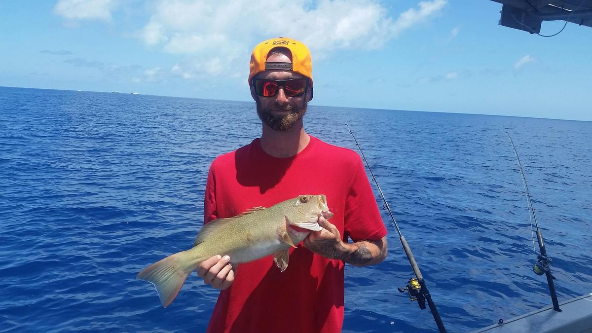 Reef fishing on the Great Barrier Reef