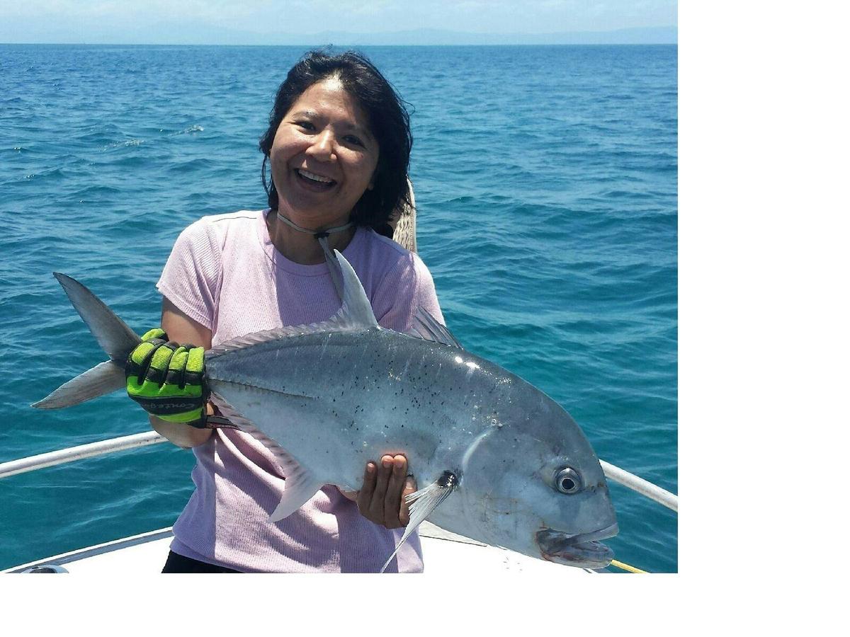 GT Popper fishing on the Great Barrier Reef