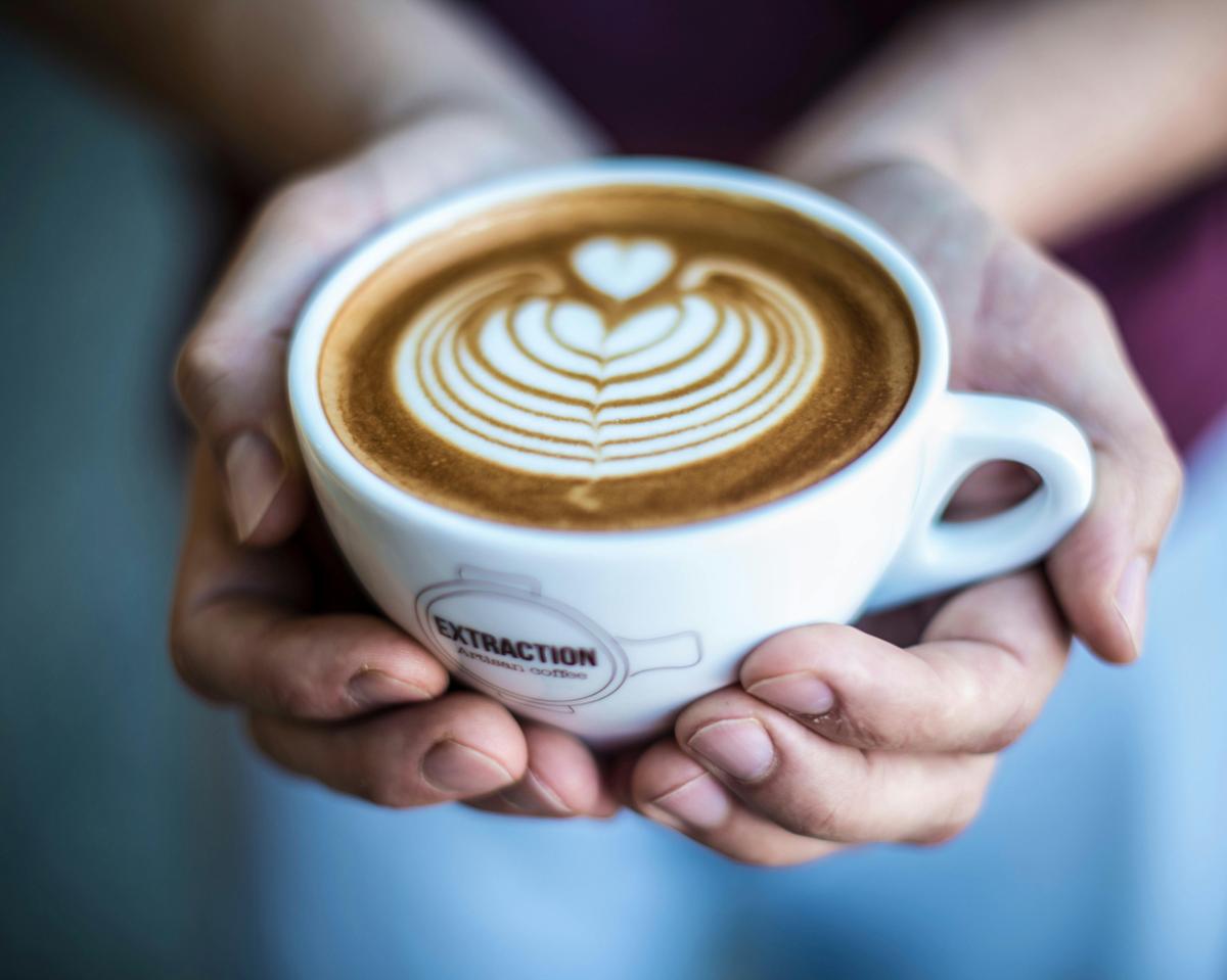 Enjoy a cup of their house blend 'Gratitude'