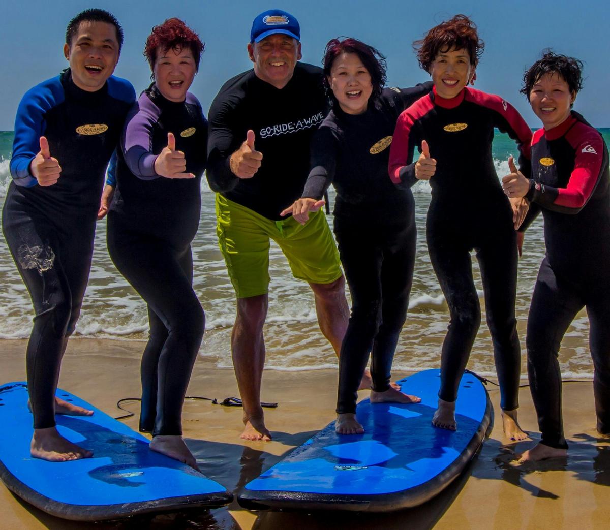 Surfing Lesson at Surfers Paradise