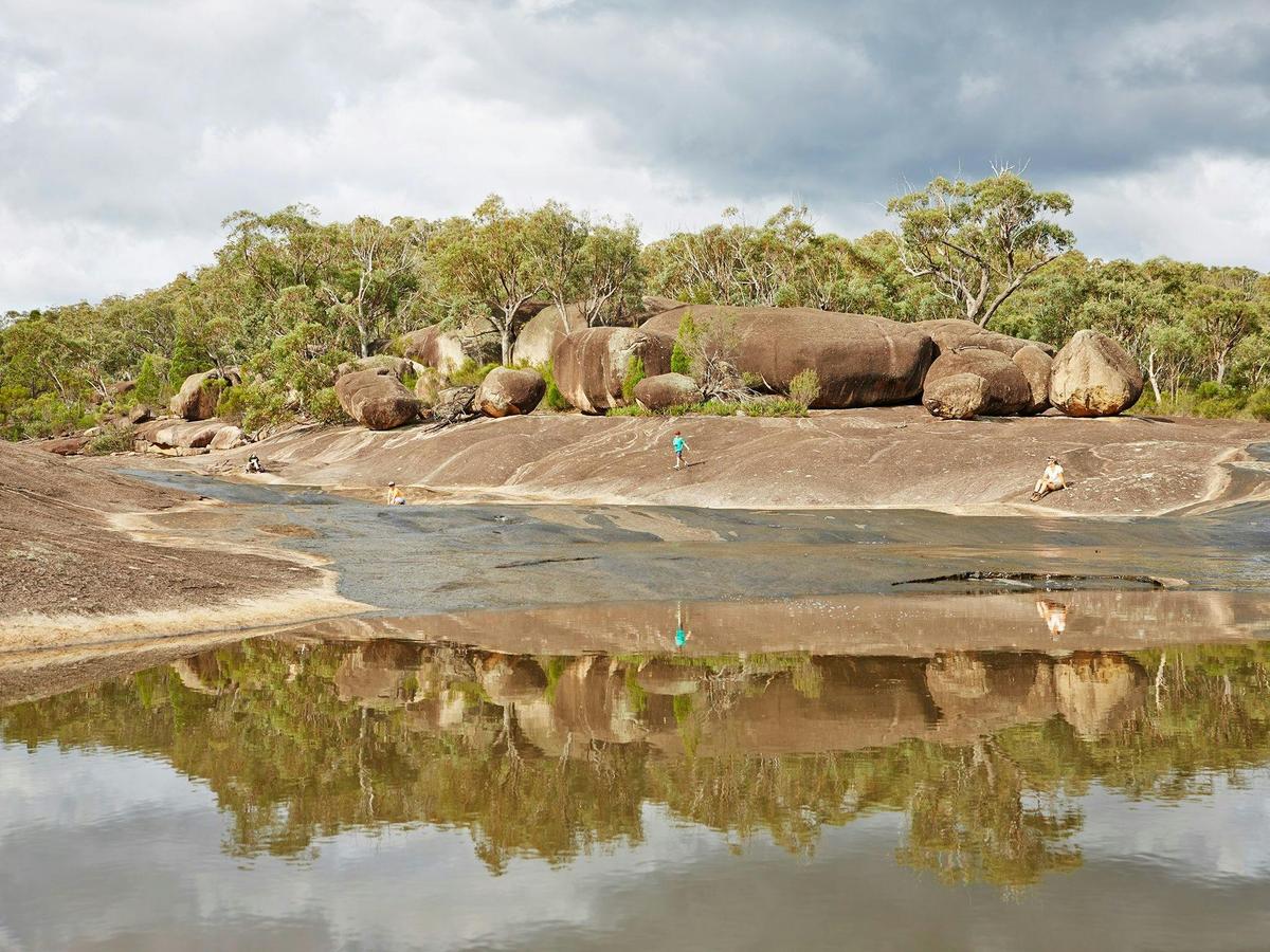 See tumbling cascades and placid rock pools on the Junction walk.