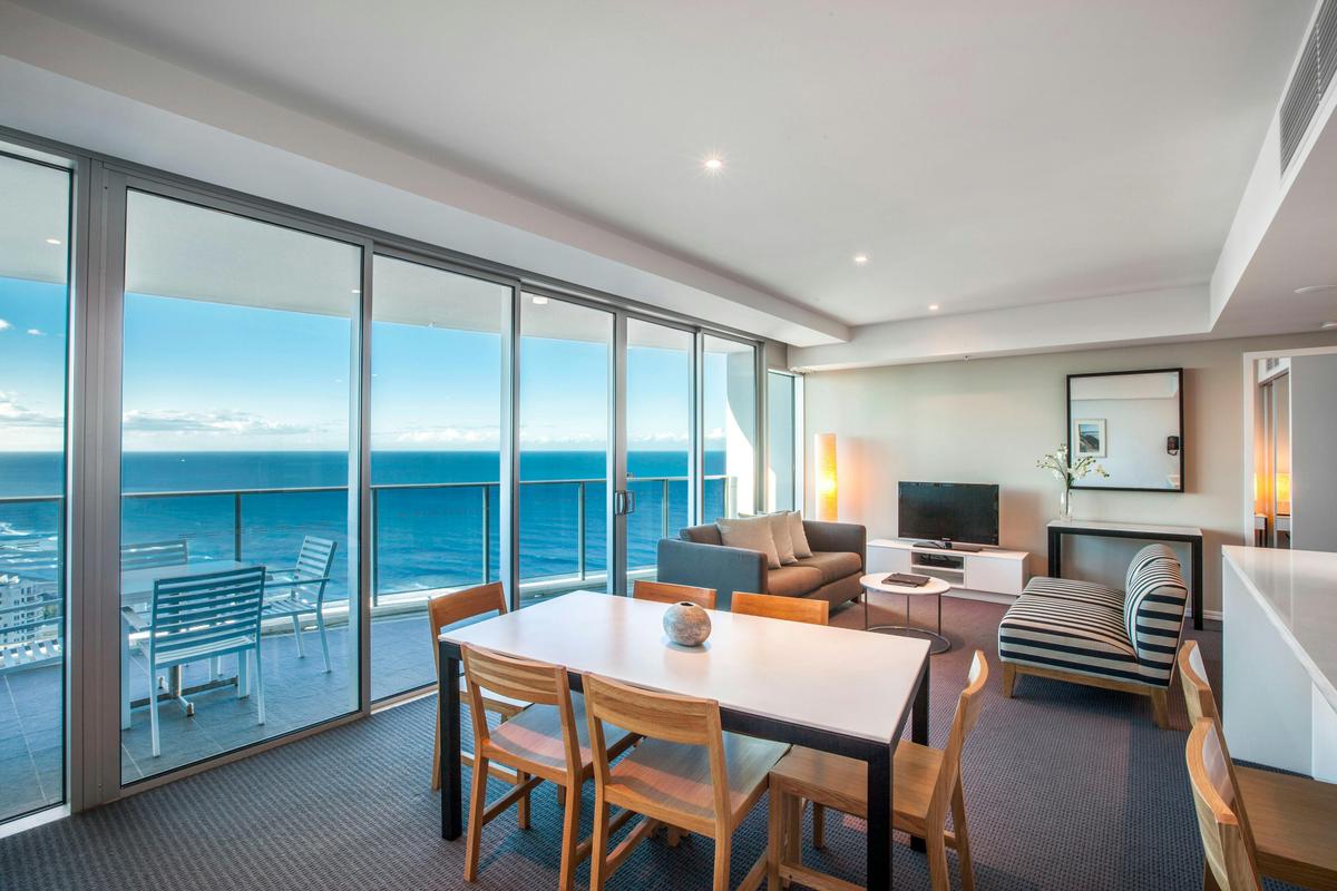 Two Bedroom Two Bathroom Sky High Residence