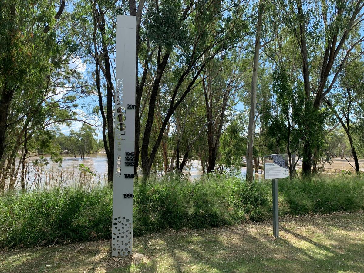 Condamine Flood Marker