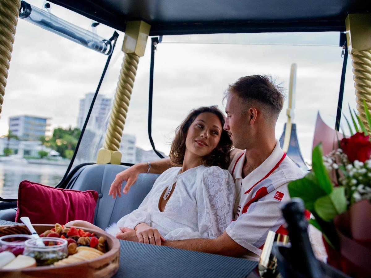 Indulge in a private, intimate dinner cruise around the beautiful Gold Coast canals.