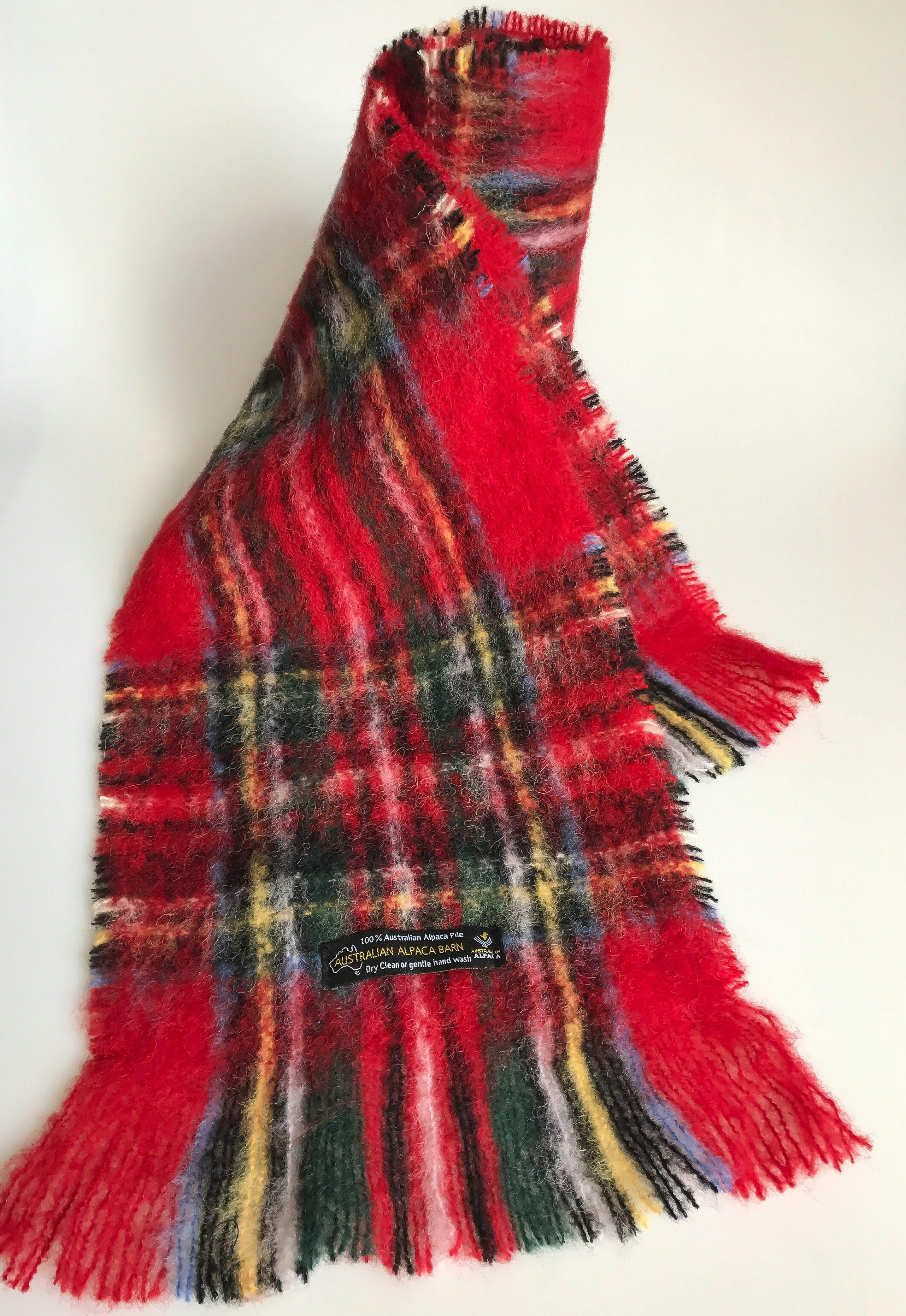 Australian Alpaca Brushed Scarf
