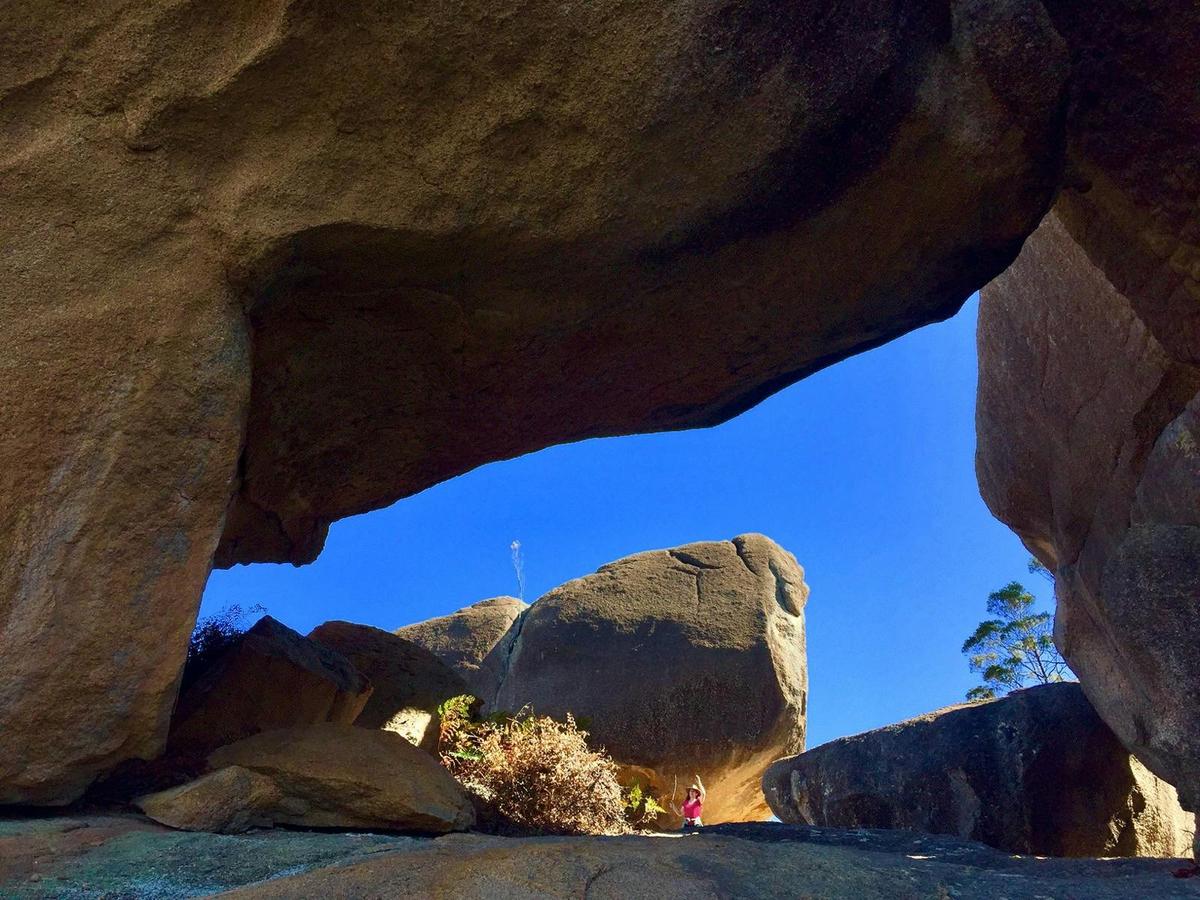 Cathedral Arch at Girraween Environmental Lodge, Granite Belt, South East Queensland