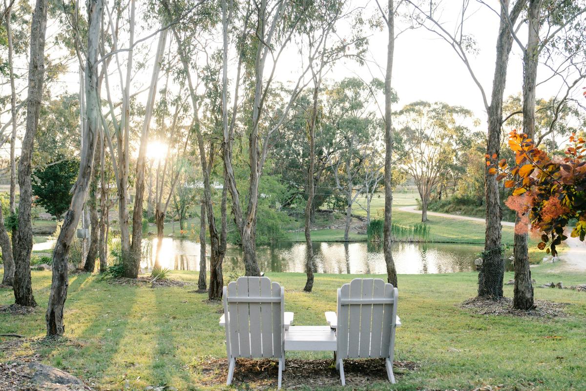 Lake view from the Retreat