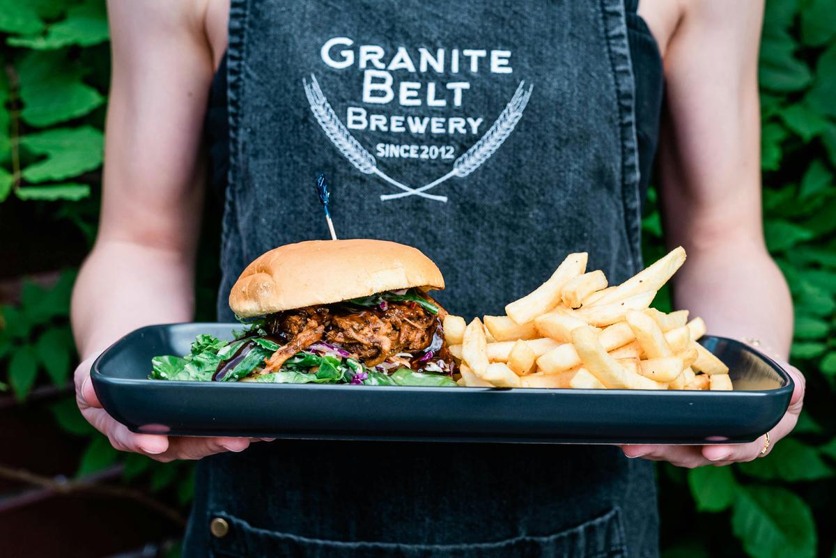 Granite Belt Brewery delicious meals