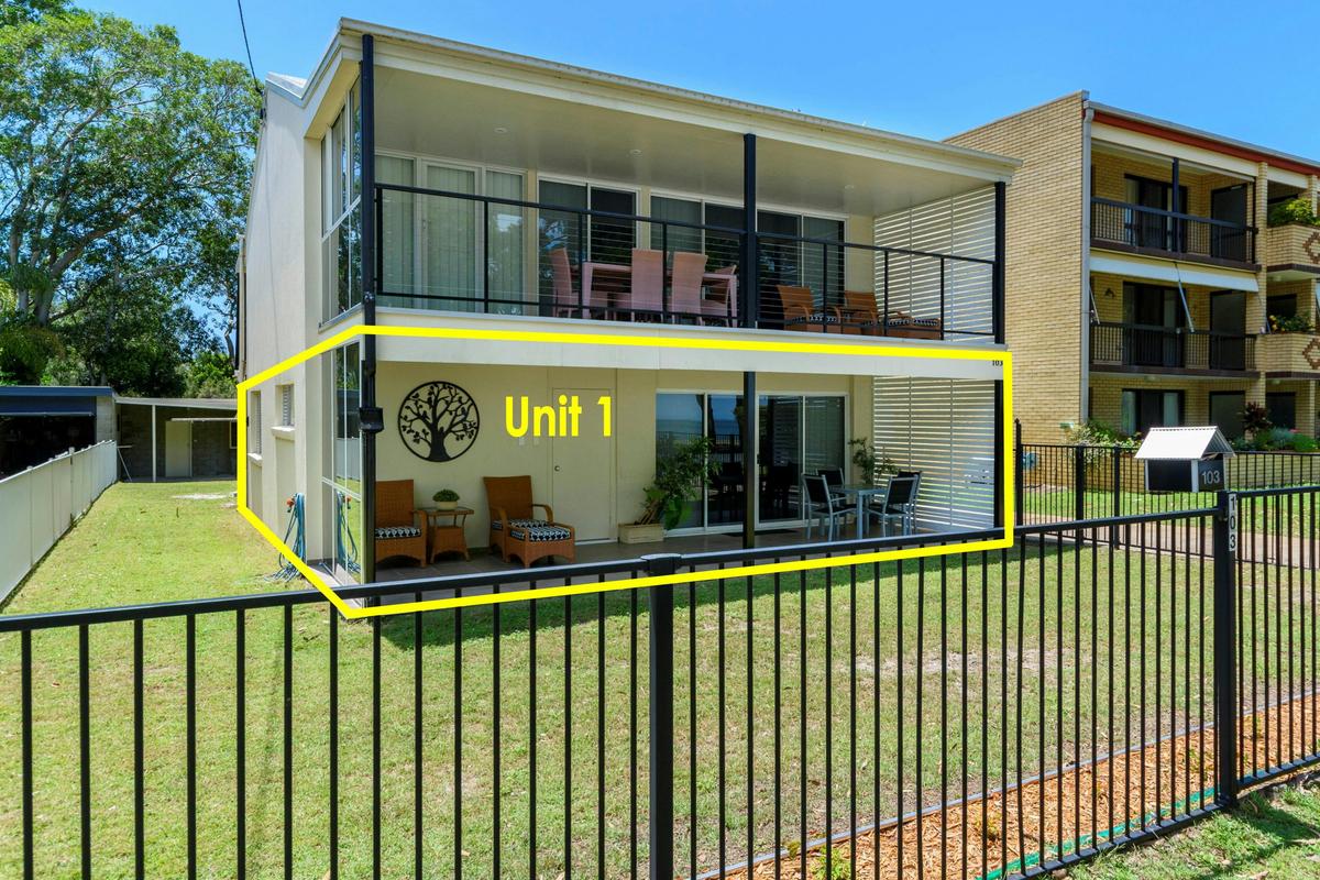 Ground floor unit