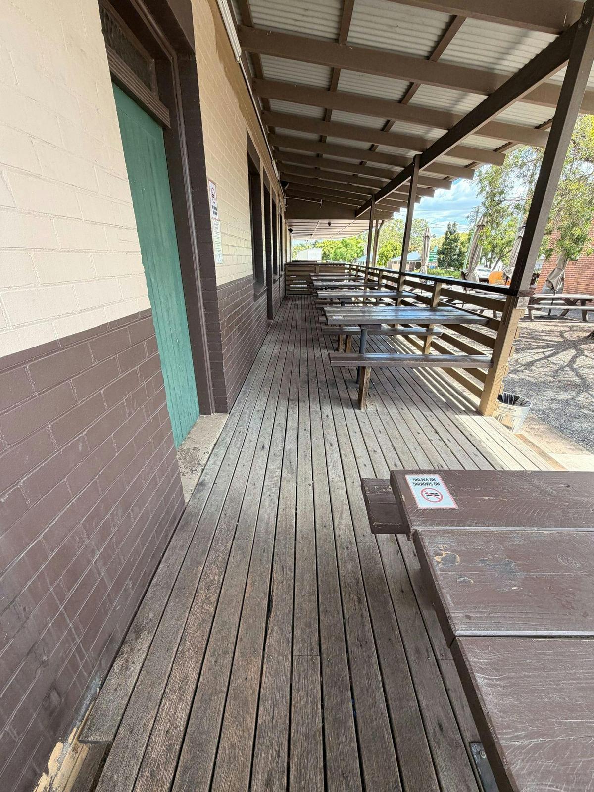 Back deck