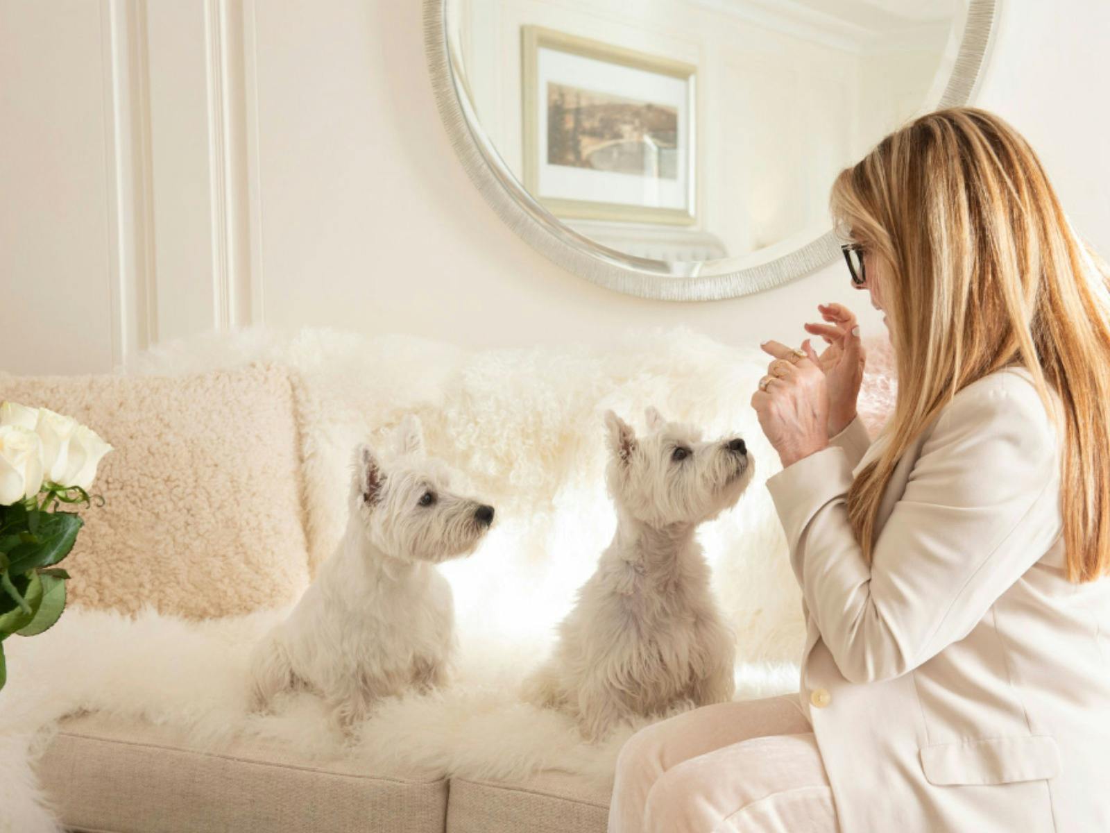 Meet Mrs V & her West Highland Terriors