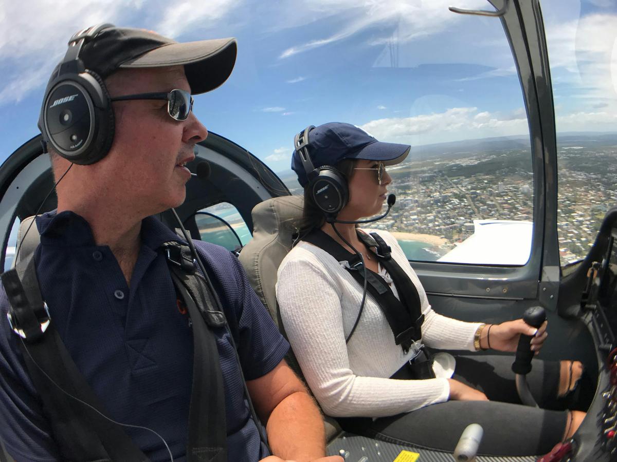 Scenic flight sunshine coast
