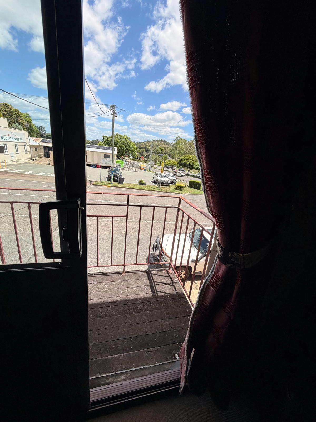 balcony from triple room