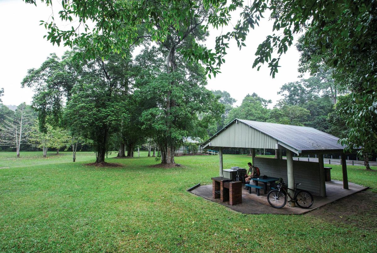 Stop for a picnic or set up camp for the night.
