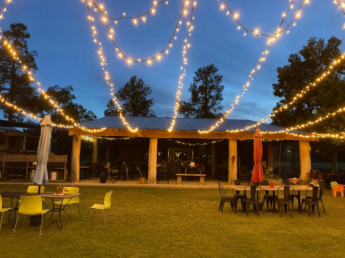 Enjoy your event under the fairy lights