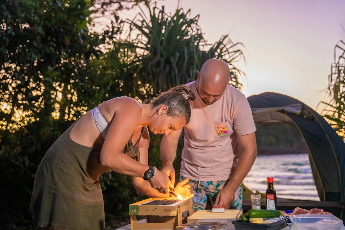 Island Camping Drop-off