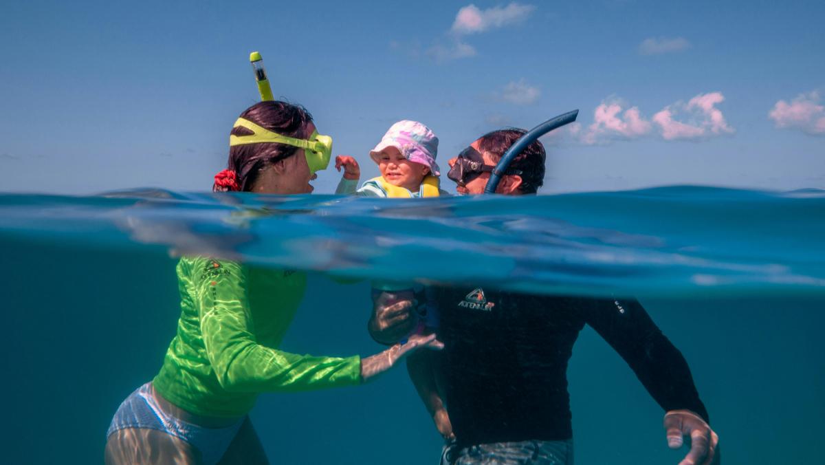 Snorkelling for people of all ages and abilities
