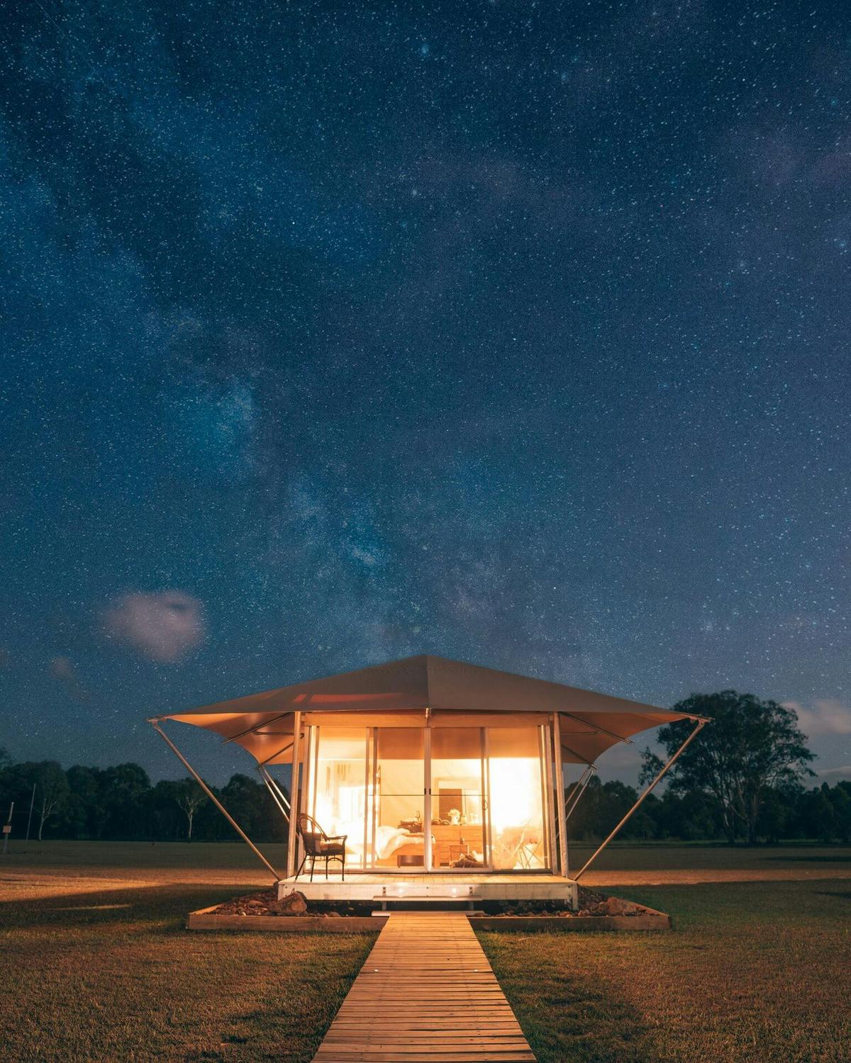 Paperbark Glamping Tent