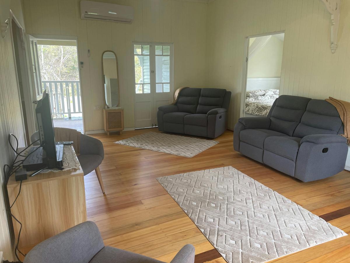 Front entry into lounge