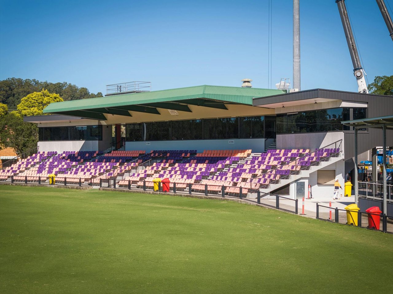 Grandstand seating