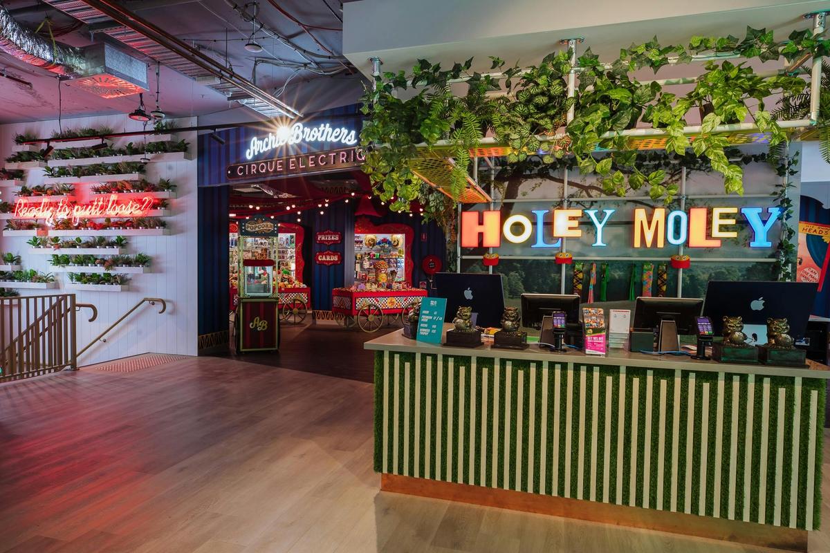 Holey Moley mini golf in Surfers Paradise