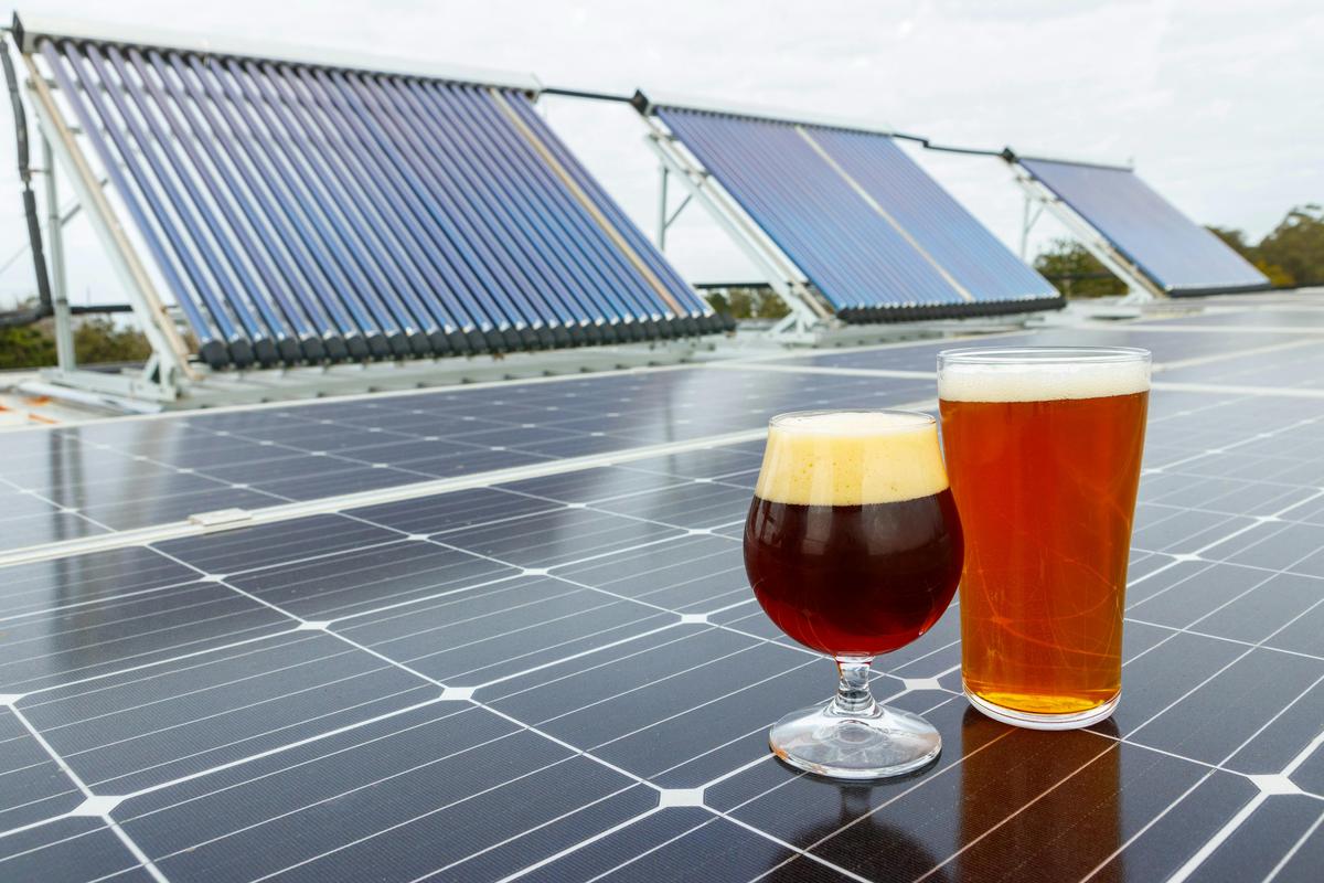 Solar powered, innovative brewery