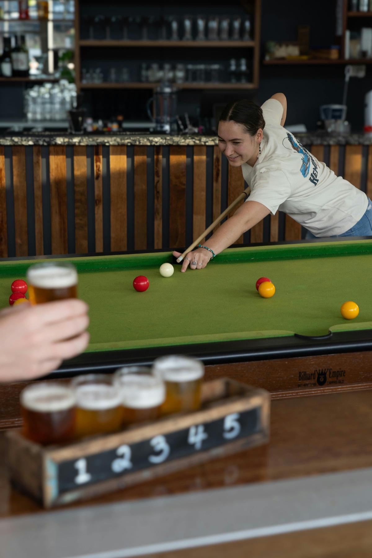 Tasting paddle