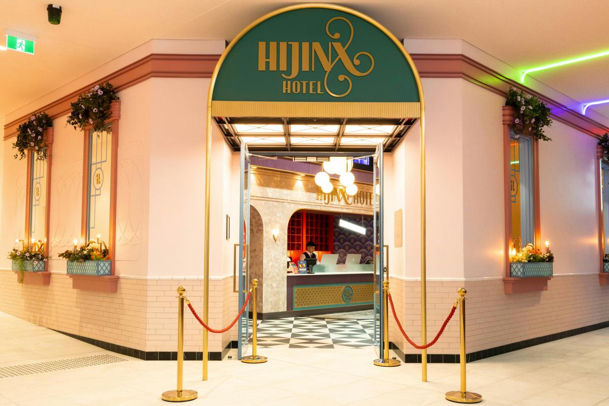 Hijinx Hotel where you play, not stay