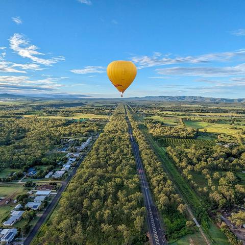 Cairns Hot Air Ballooning and self drive to Mareeba, Atherton Tablelands