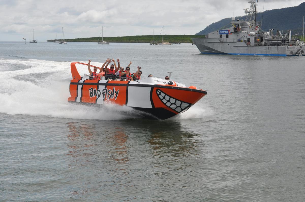 Cairns Hot Air Ballooning and BadFishy Jetboating