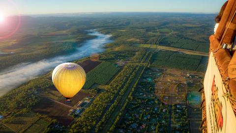 Cairns Hot Air Ballooning and self drive to Mareeba, Atherton Tablelands