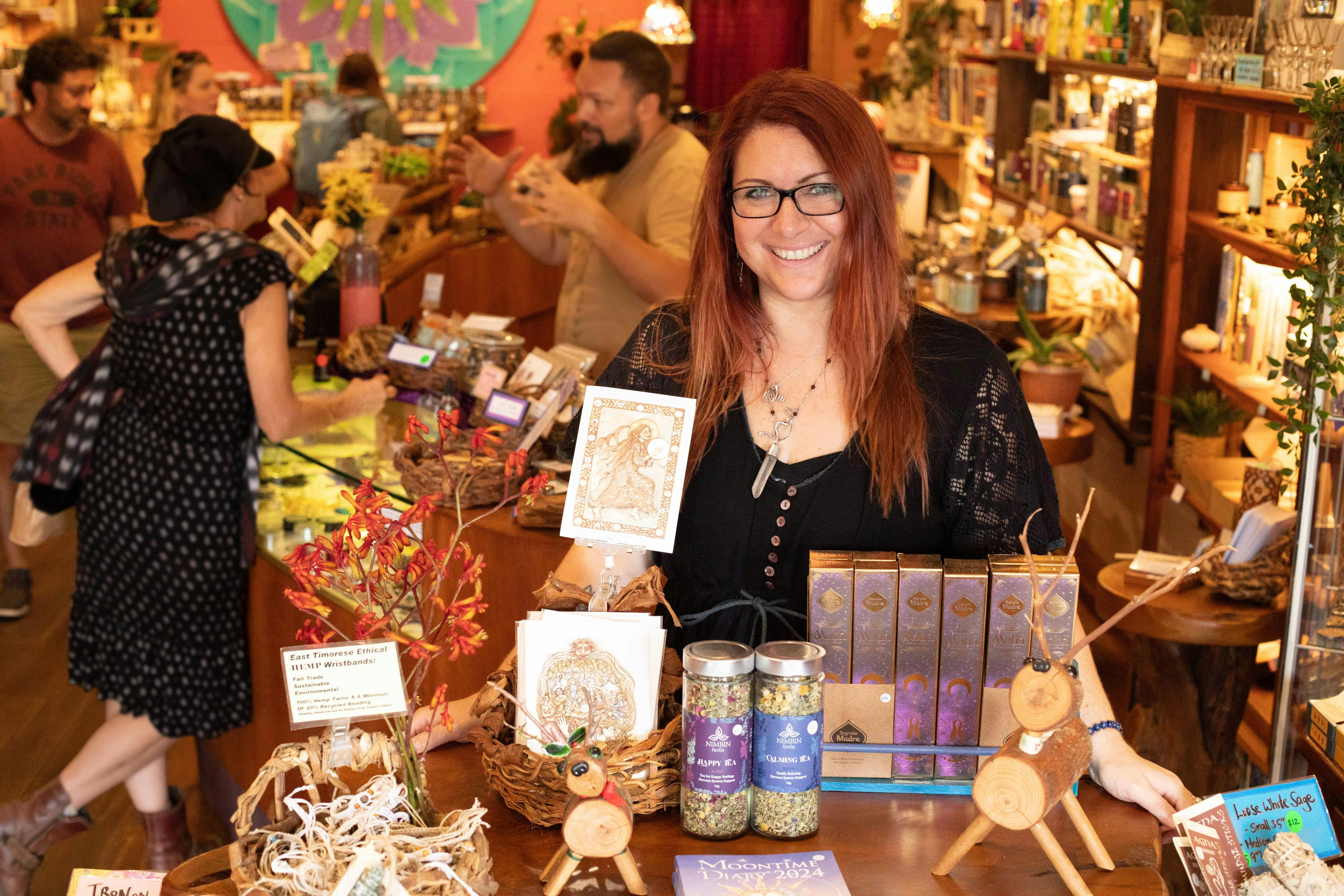 Nimbin staff welcoming customers to explore their store