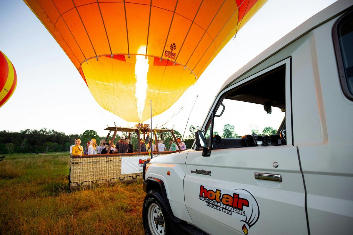 See the Sunrise over the Gold Coast Hinterland.