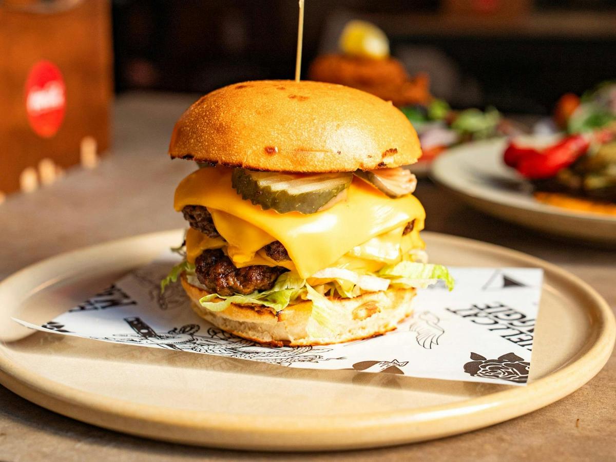 Signature Hellcat Cheese Burger