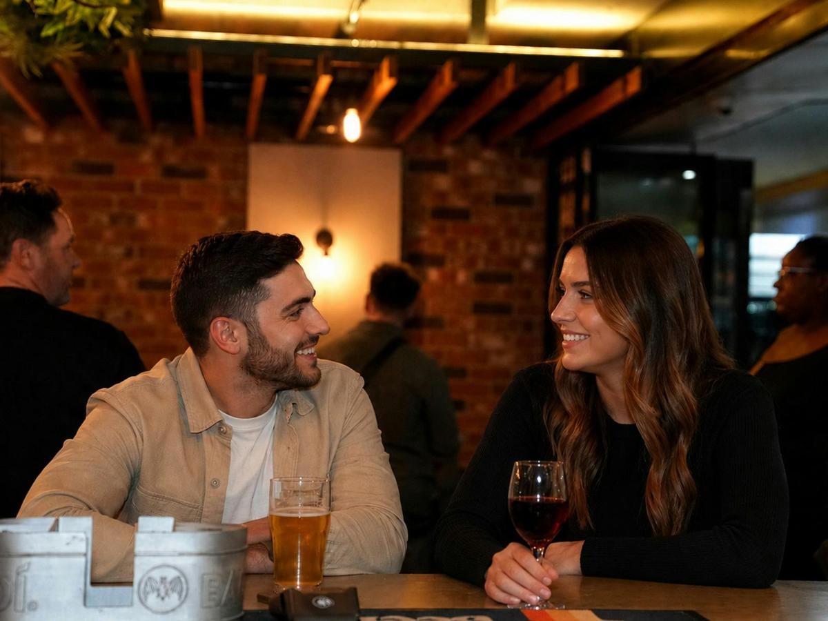 Relaxed Drinks with Friends