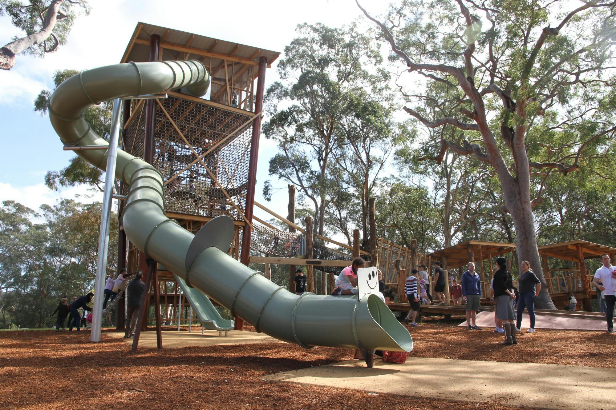 All Inclusive playground with a 12 metre high slide