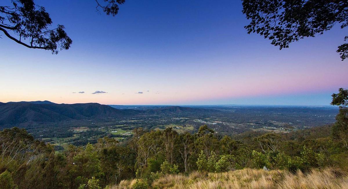 Sunset at Jolly's Lookout