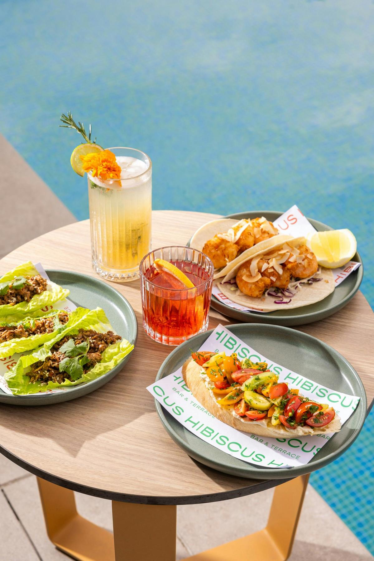 Best Poolside bites - Hibiscus Bar & Terrace