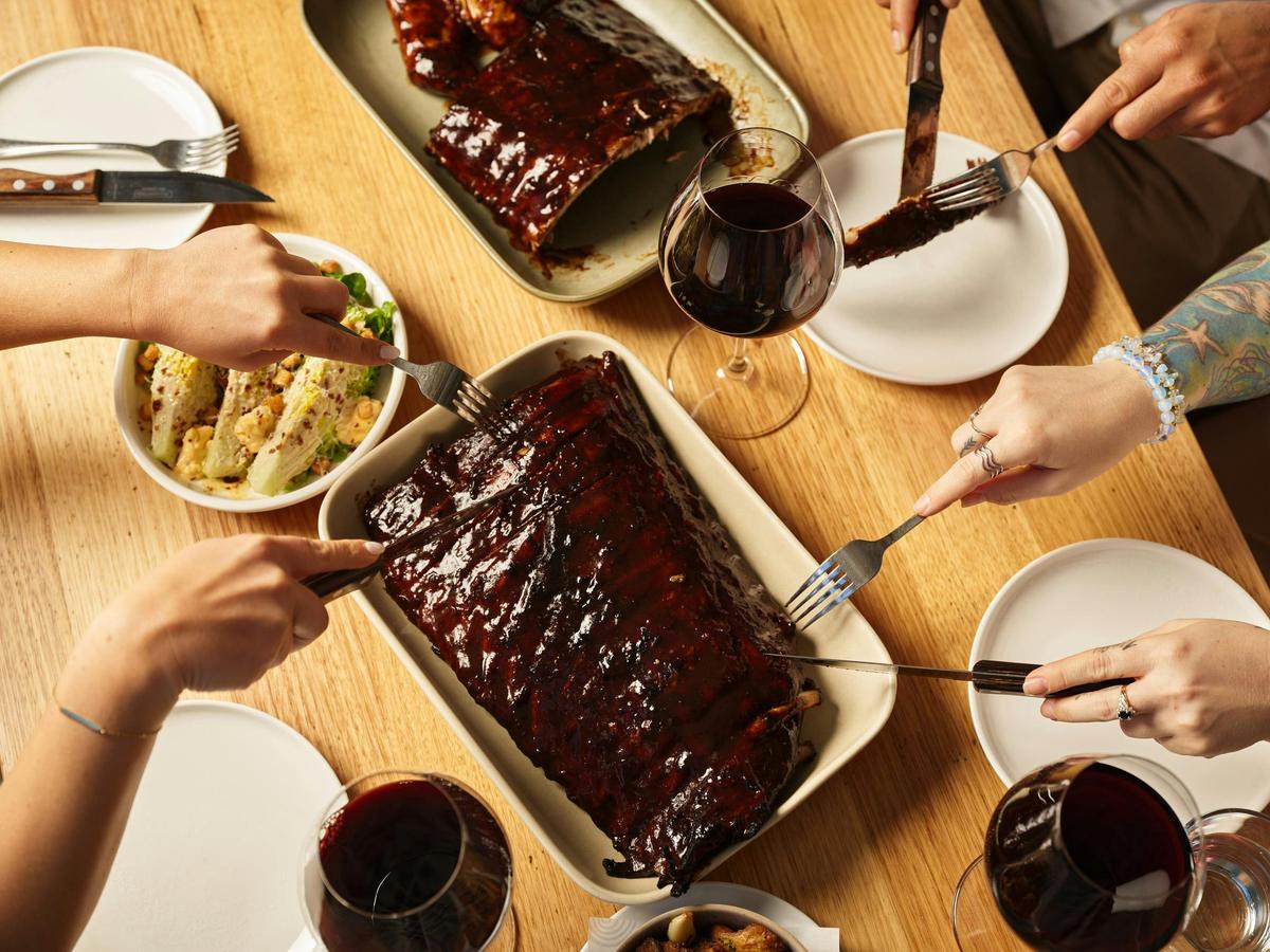 Hurricane's Surfers Paradise - Pork Ribs by Steven Woodburn