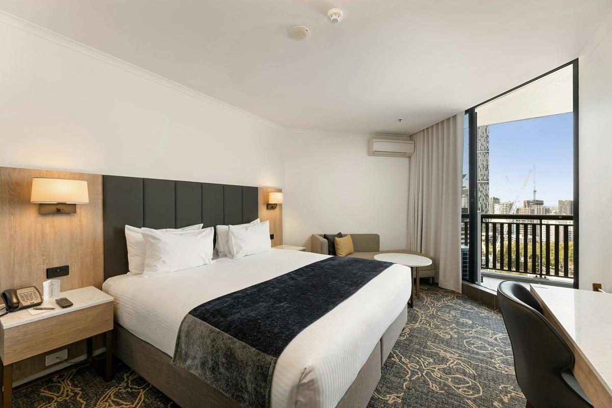 Deluxe King Room Balcony