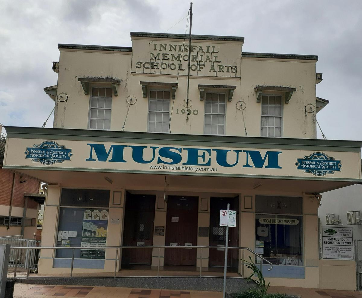 Innisfail Historical Museum in Memorial School of Arts Building