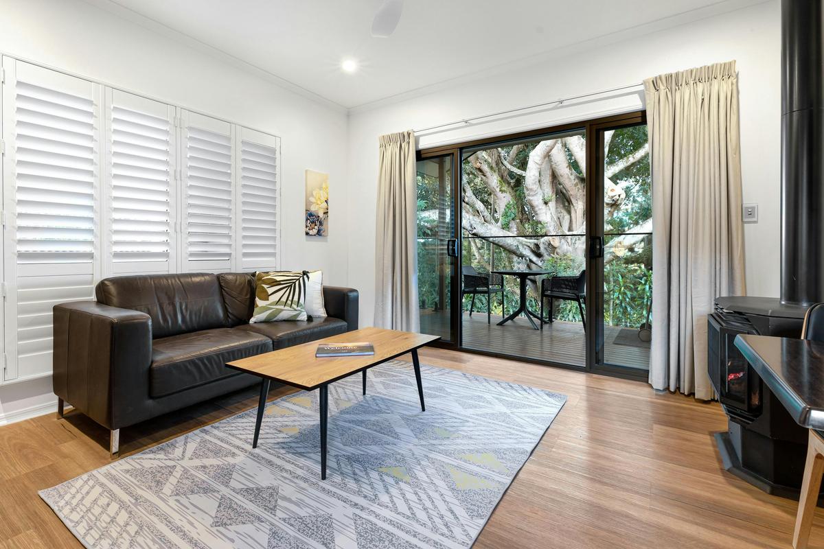 Interior Lounge View of Figtree Villa